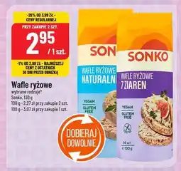 Polomarket Wafle ryżowe Sonko oferta