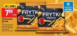 Polomarket Frytki proste Go tove 1kg oferta