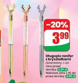 Dino Długopis renifer oferta