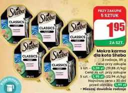 Dino Karma dla kota z łososiem Sheba Classics oferta