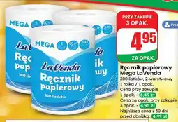 Dino Ręcznik papierowy mega Lavenda oferta