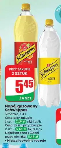 Dino Napój citrus mix Schweppes oferta