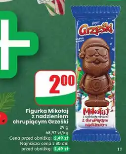 Dino Figurka czekoladowa mikołaj Grześki oferta