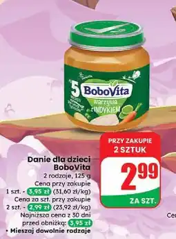 Dino Warzywa z indykiem Bobovita oferta