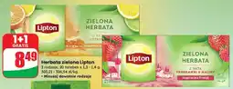Dino Herbata z nutą truskawki i maliny Lipton Green Tea oferta