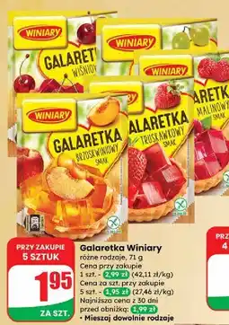 Dino Galaretka przezroczysta winogronowa Winiary oferta