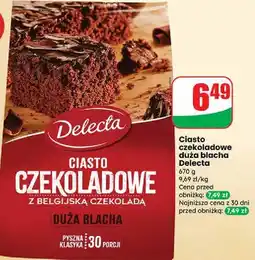 Dino Ciasto czekoladowe Delecta Duża Blacha oferta
