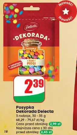 Dino Kolorowe mini piegi Delecta Decorada oferta