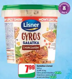 Dino Sałatka z kurczakiem gyros Lisner oferta