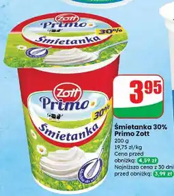 Dino Śmietanka 30% Zott Primo oferta