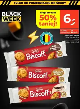 Dealz Ciastka Lotus Biscoff vanilla, 150 g oferta