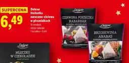Lidl Herbatka owocowo-ziołowa w piramidkach Deluxe oferta
