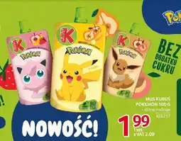 Selgros Mus Kubuś Pokemon różne rodzaje 100g oferta