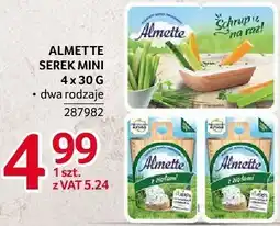 Selgros Serek Almette 4x30g dwa rodzaje oferta