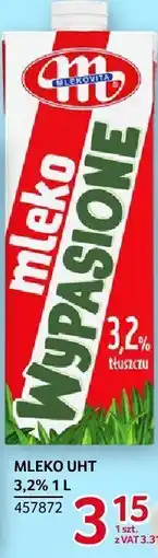 Selgros Mleko UHT 3,2% 1l Mlekovita oferta