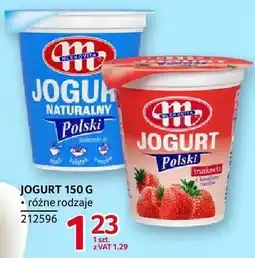Selgros Jogurt Mlekovita 150g różne rodzaje oferta