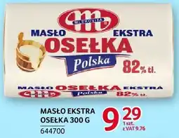 Selgros Masło ekstra Osełka 300g Mlekovita oferta