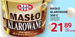 Selgros Masło klarowane 500g Mlekovita oferta