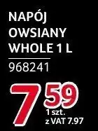 Selgros Napój owsiany Oatly Whole 1l oferta