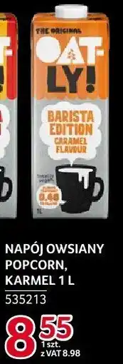 Selgros Napój owsiany Oatly Barista Popcorn-Karmel 1l oferta