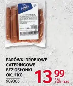 Selgros Parówki drobiowe cateringowe bez osłonki Indykpol ok. 1kg oferta