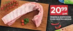 Stokrotka Żeberka wieprzowe paski ekstra mięsne Stokrotka oferta