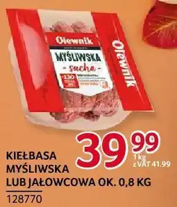 Selgros Kiełbasa myśliwska lub jałowcowa Olewnik ok. 0,8kg oferta