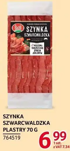 Selgros Szynka szwarcwaldzka plastry Bell oferta