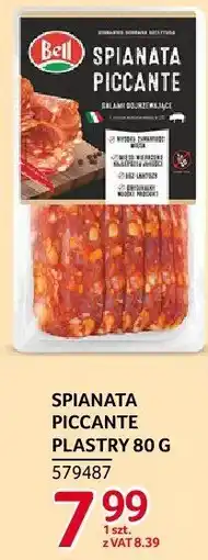 Selgros Spianata Piccante plastry Bell 80g oferta