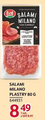 Selgros Salami Milano plastry Bell 80g oferta