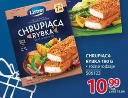 Selgros Chrupiąca rybka Lisner 180g różne rodzaje oferta