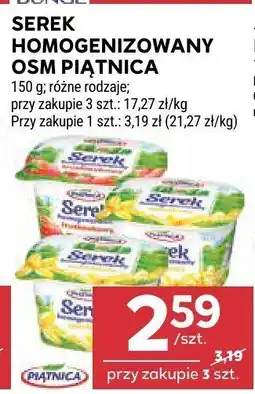 Stokrotka Serek homogenizowany OSM Piątnica różne rodzaje oferta