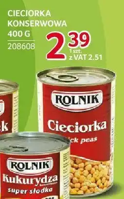 Selgros Cieciorka konserwowa Rolnik 400g oferta