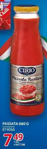 Selgros Passata Cirio 680g oferta