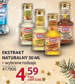 Selgros Ekstrakt naturalny Dr. Oetker 30 ml oferta