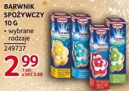 Selgros Barwnik spożywczy Dr. Oetker 10 g oferta