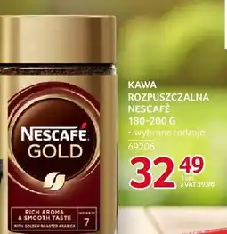 Selgros Kawa rozpuszczalna Nescafé Gold 180-200 g oferta