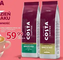 Selgros Kawa ziarnista Costa Coffee Brazilian Bright Blend 1 kg oferta