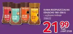Selgros Kawa rozpuszczalna Eduscho 180-200g wybrane rodzaje oferta