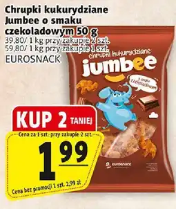 Prim Market Chrupki kukurydziane Jumbee o smaku czekoladowym Eurosnack 500g oferta