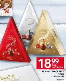 Selgros Praliny Lindor Tree Lindt 125 g różne smaki oferta