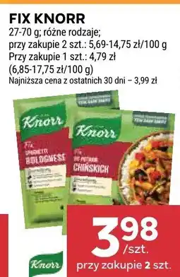 Stokrotka Fix Knorr, różne rodzaje oferta
