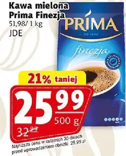 Prim Market Kawa mielona Prima Finezja JDE 500 g oferta