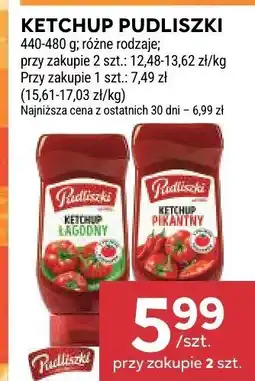 Stokrotka Ketchup Pudliszki, różne rodzaje oferta