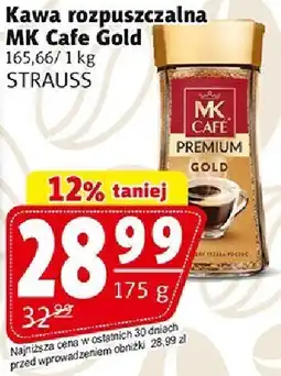 Prim Market Kawa rozpuszczalna MK Cafe Gold Strauss 175 g oferta