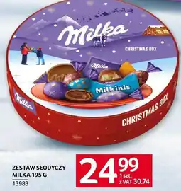Selgros Zestaw słodyczy Milka Christmas Box 195 g oferta