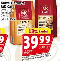 Prim Market Kawa ziarnista MK Cafe Premium Crema Strauss 500 g oferta