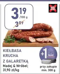 Stokrotka Kiełbasa krucha z galaretką Madej w Wróbel oferta