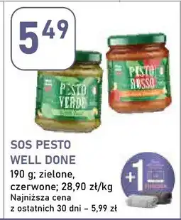 Stokrotka Sos Pesto Well Done oferta