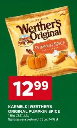 Stokrotka Karmelki Werther's Original Pumpkin Spice 180 g oferta